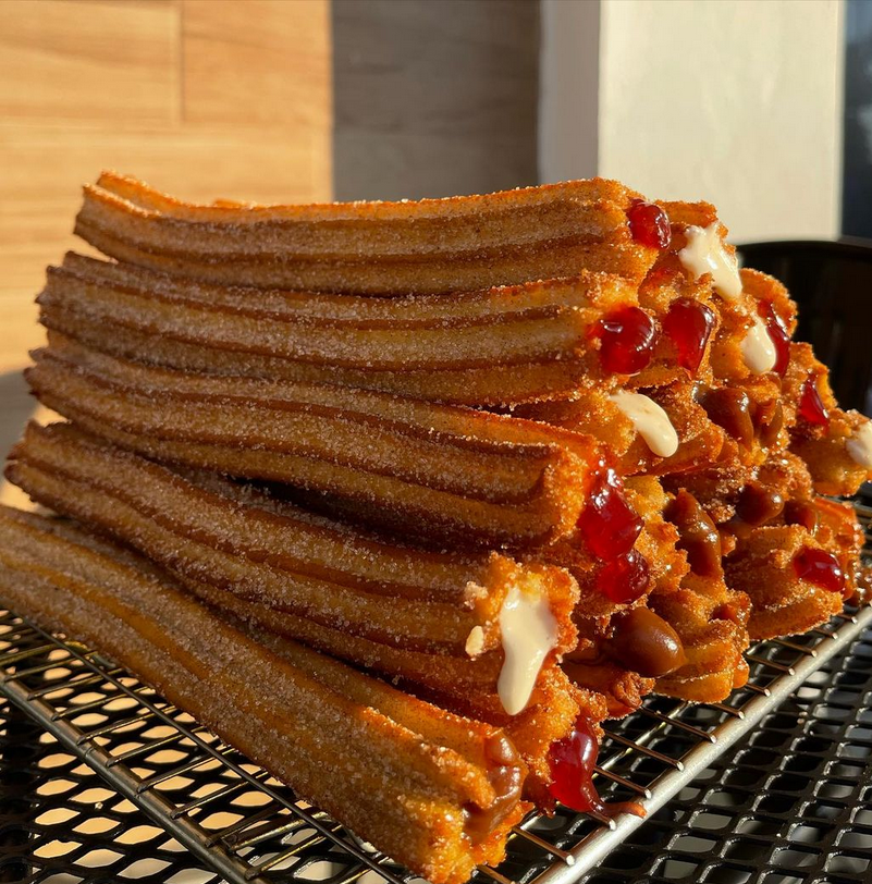 churro relleno grande